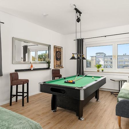 בילפלד Homely-Apartment Manhattanart, Zentral, Parkplatz, Billard,Ps4, Dart, Balkon מראה חיצוני תמונה