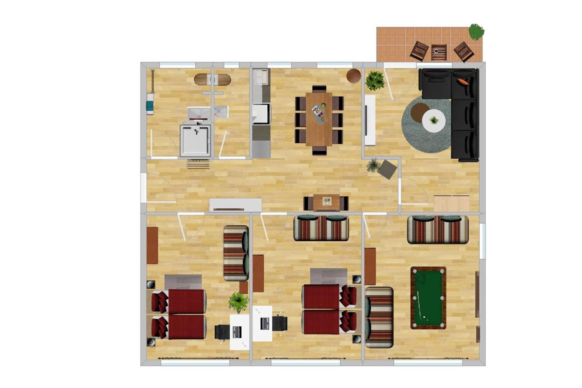 בילפלד Homely-Apartment Manhattanart, Zentral, Parkplatz, Billard,Ps4, Dart, Balkon מראה חיצוני תמונה