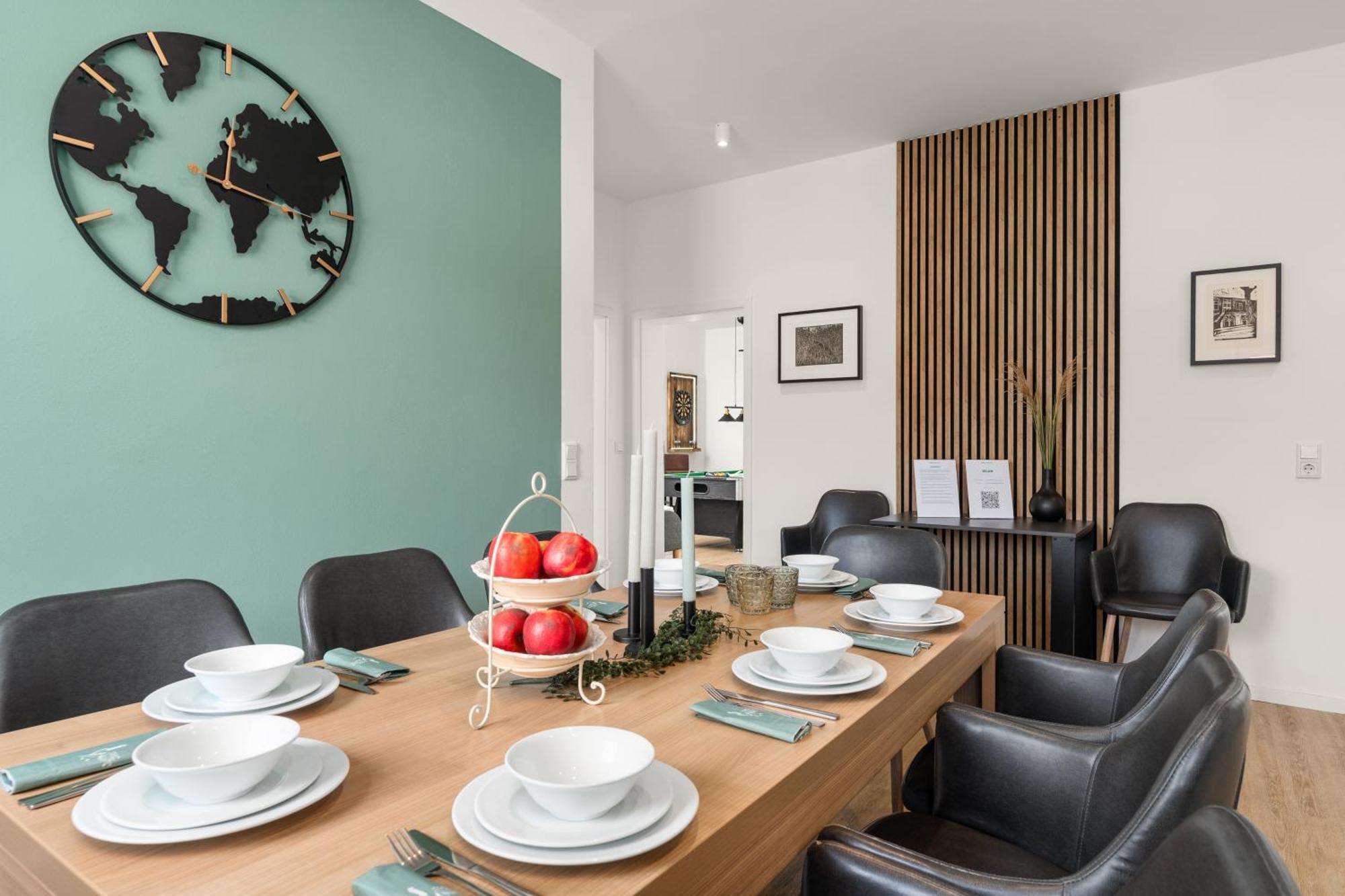בילפלד Homely-Apartment Manhattanart, Zentral, Parkplatz, Billard,Ps4, Dart, Balkon מראה חיצוני תמונה